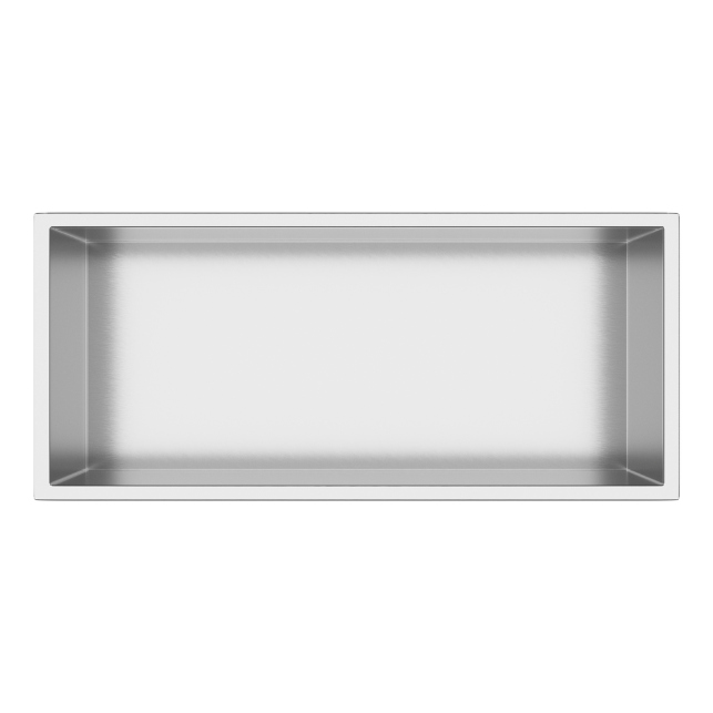 Výklenková polica Balneo Wall-box One Inox z nehrdzavejúcej ocele 45x20x10 cm