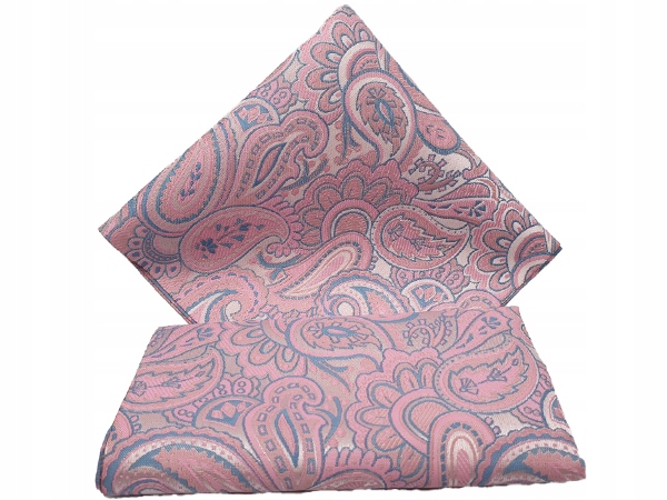 RÓŻOWA WE WZORY POSZETKA WYPUSTKA BUTONIERKA