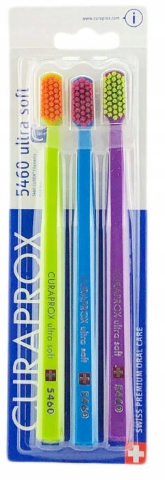 

Curaprox 3 szt Szczoteczka Ultra Soft 5460 Trójpak
