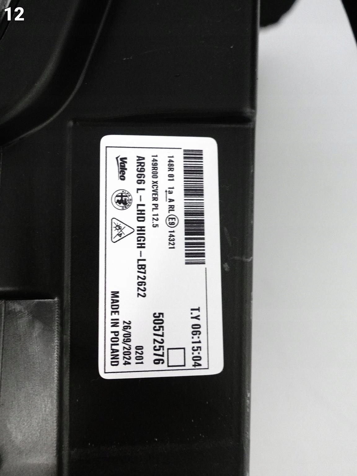 ALFA ROMEO JUNIOR MILANO 966 24- light FULL LED HIGH left front EU new ORG