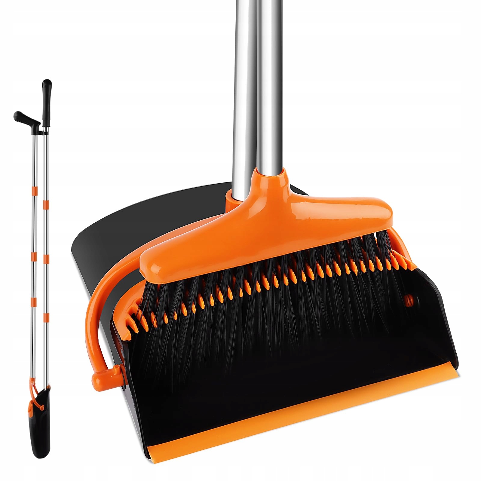 Levně Sada Smetáček Lopatka lopatek s dlouhou rukojetí Talifoca pro čištění podlah