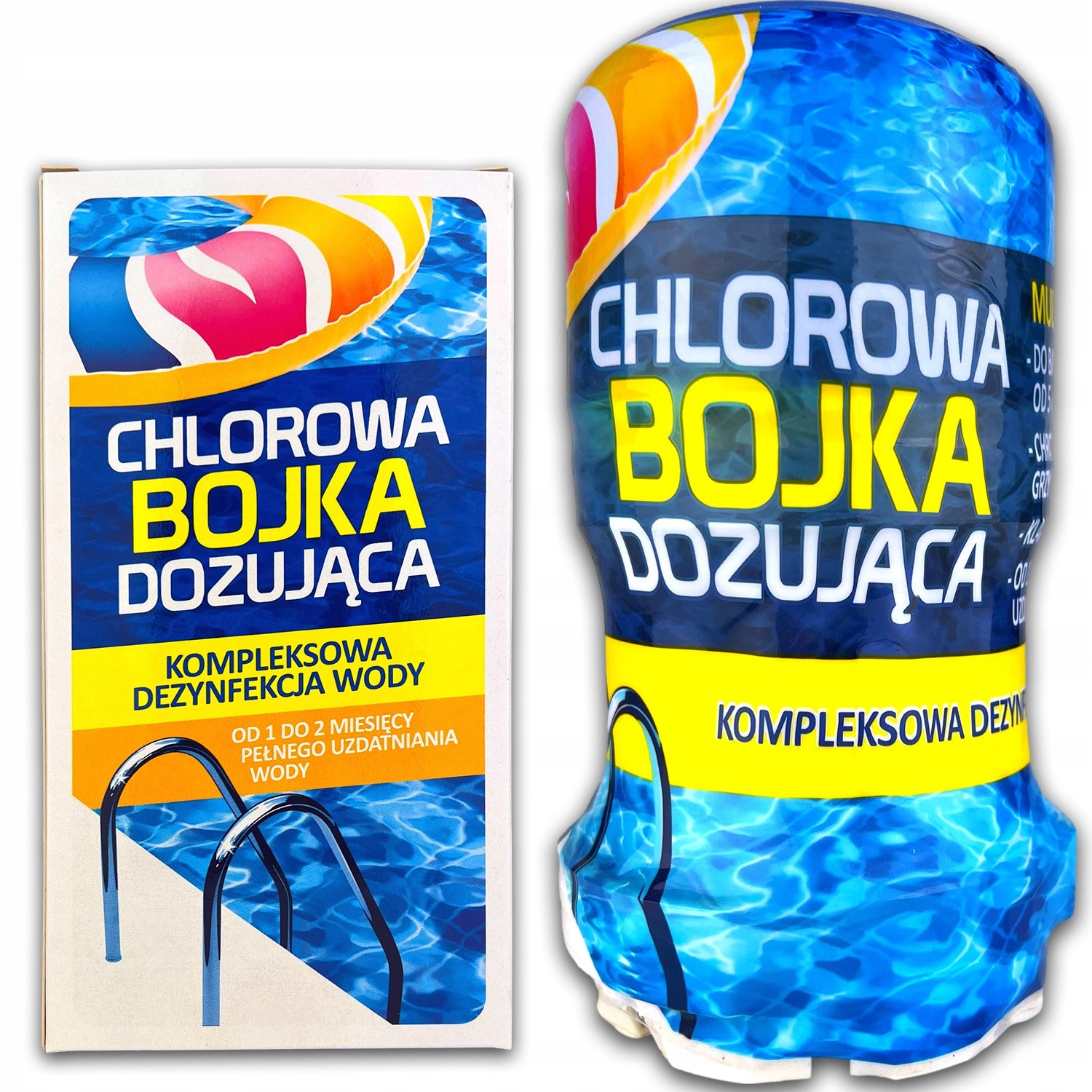 CHEMIA do BASENU DOZUJĄCA bojka BOJA SKIMMER 800g