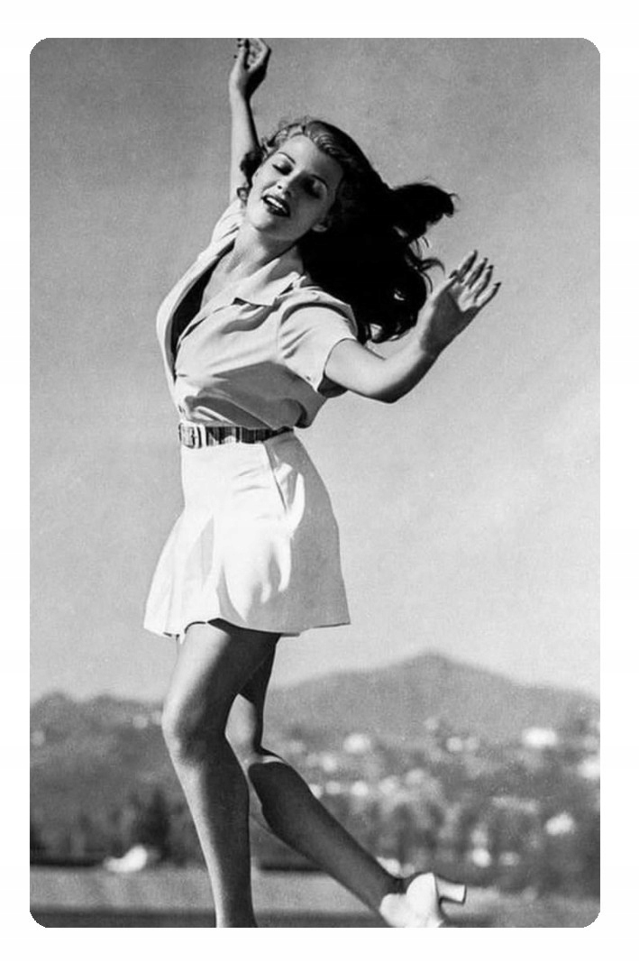 

Magnes na lodówkę Rita Hayworth retro