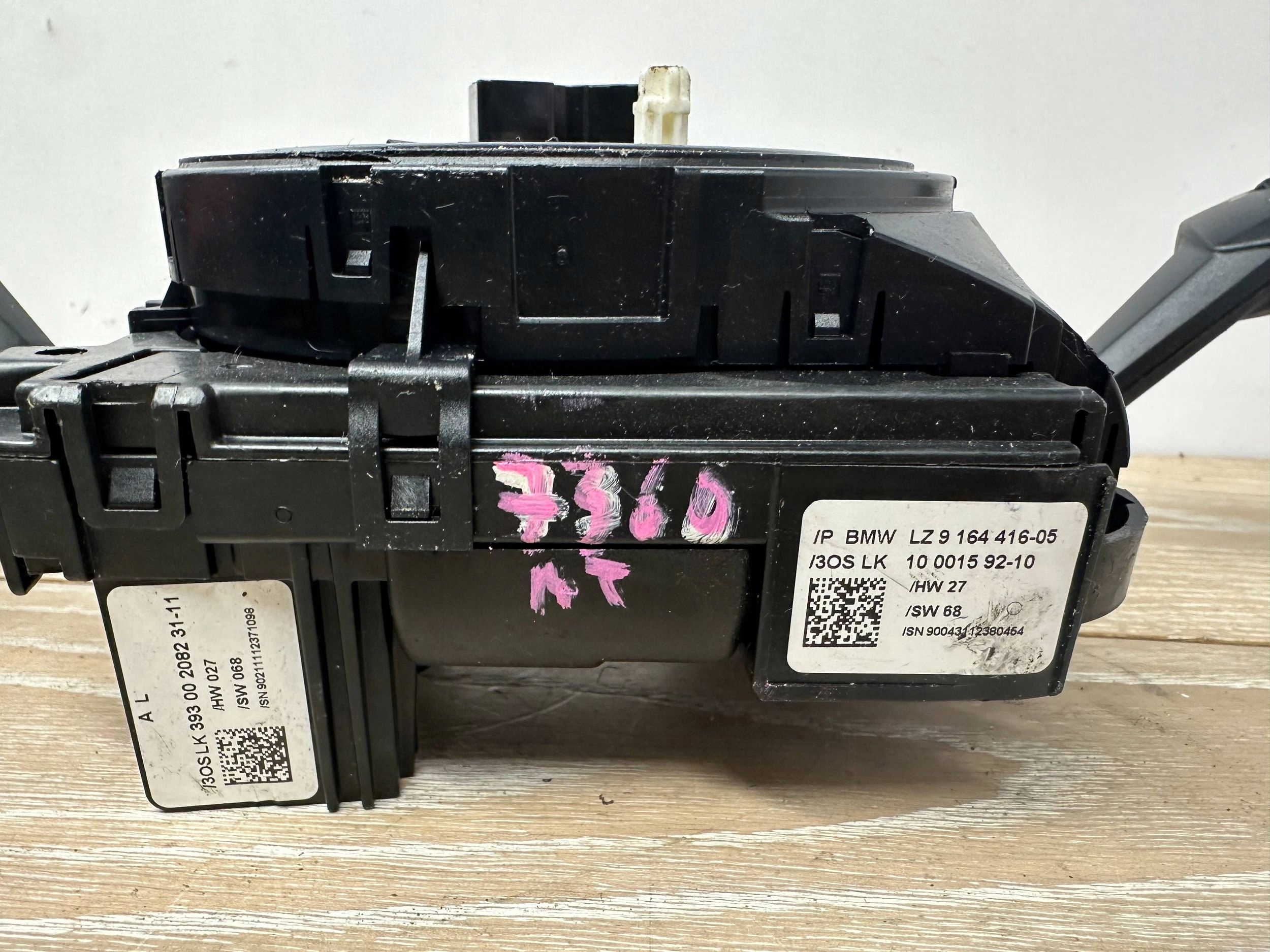 steering wheel levers and controls front BMW X1 E84 9164416