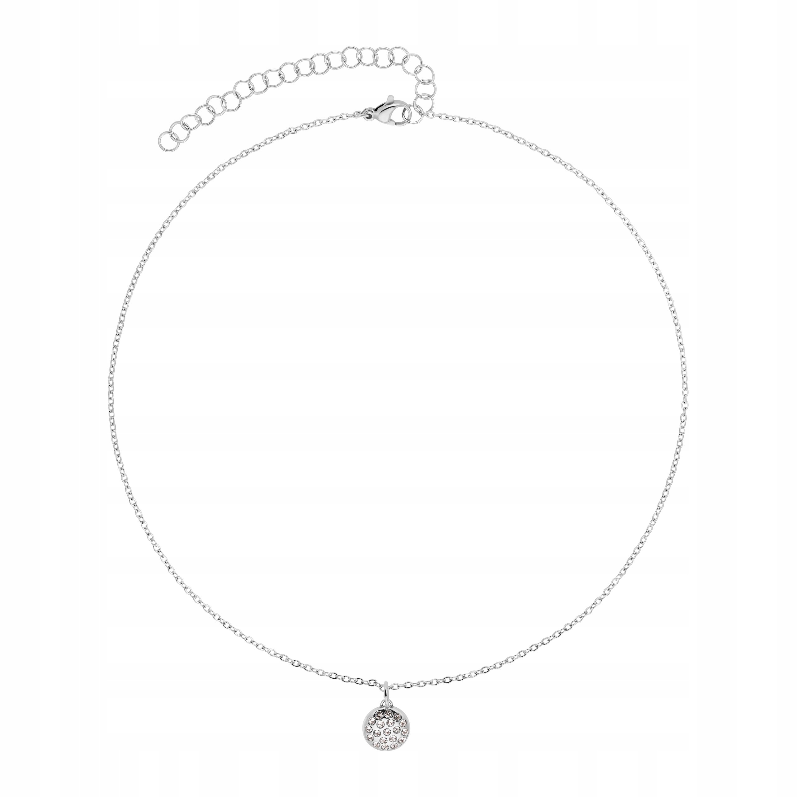 Magnetický náhrdelník Přívěsek s krystaly Ocel Chirurgická nastavitelná