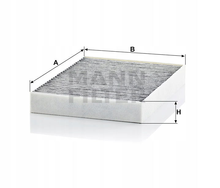 Filtr kabinowy Mann Filter CUK 23 014-2 Producent części Mann-Filter