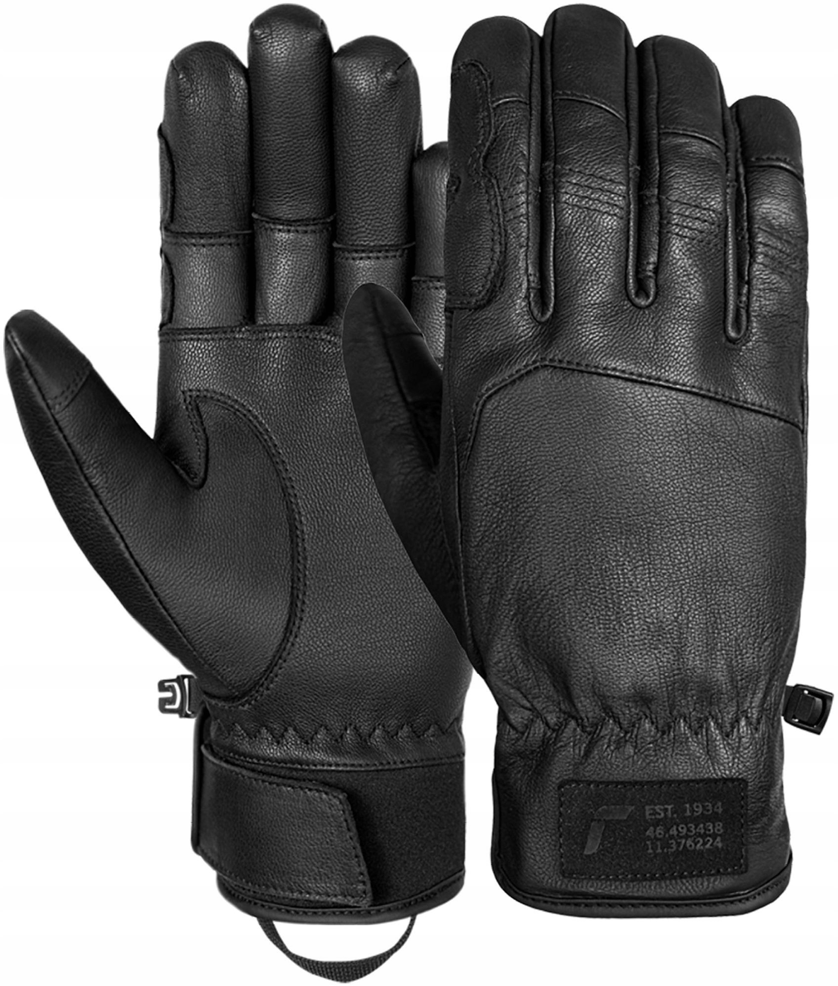 Skórzane Rękawice Narciarskie Reusch Cooper Rozmiar: 10 XL black