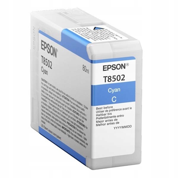 Tlač Epson Singlepack Cyan T850200 modrá (azúrová)