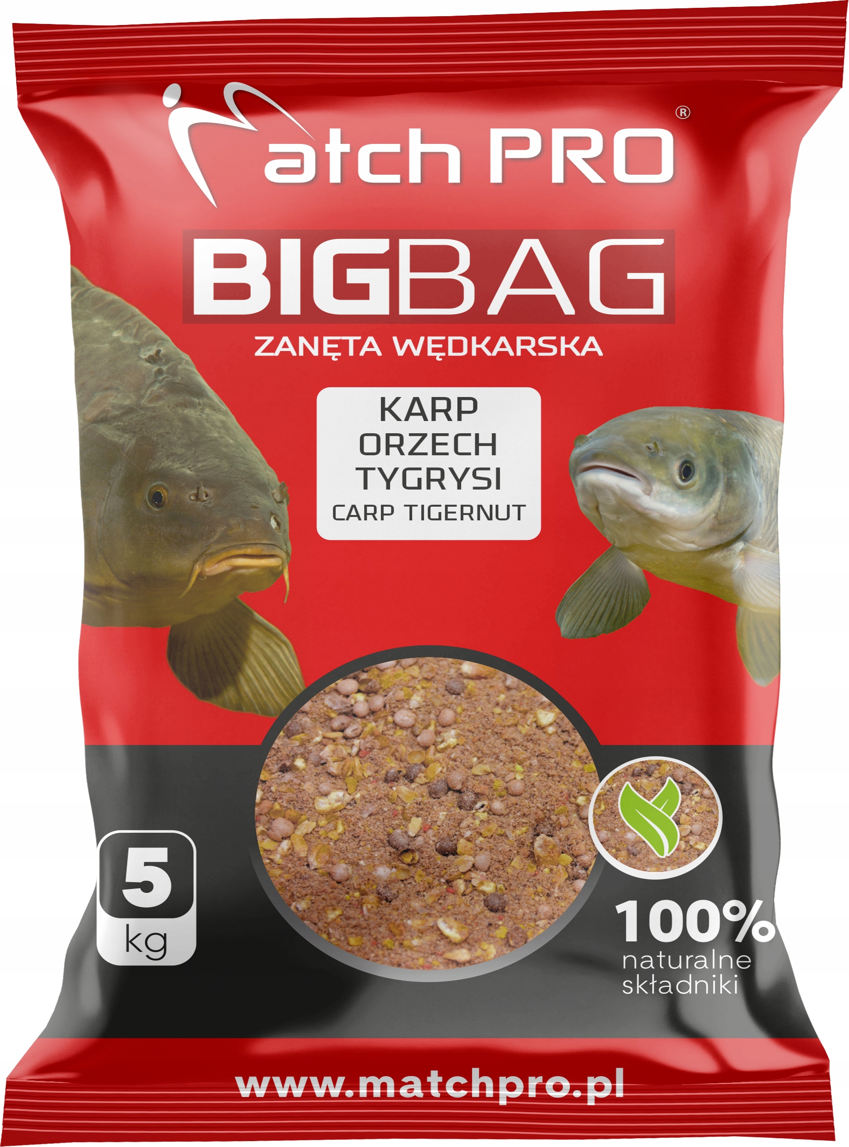 Match Pro Zanęta Big Bag Big Karp Orzech Tygrysi 5kg