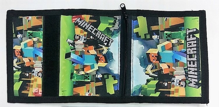 MINECRAFT PORTFEL ROZKŁADANY WZÓR MC1 Kod producenta MC1