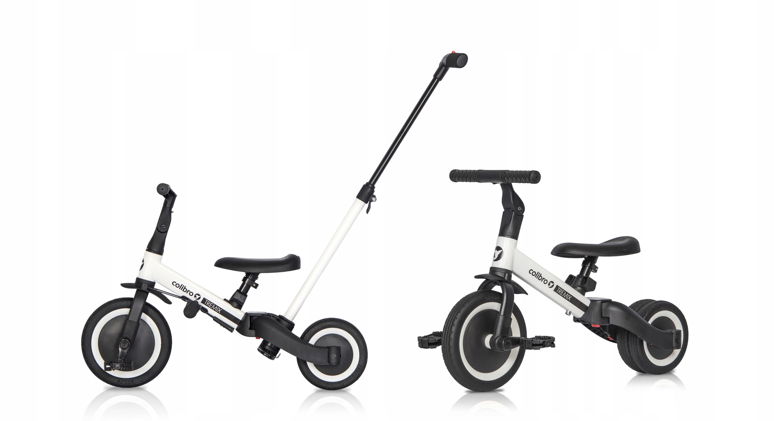 Trojkolka balančný bicykel TREMIX UP 6v1 +++ Model balančný bicykel trojkolka pre deti 6v1 Colibro Tremix UP pre dievča pre chlapca