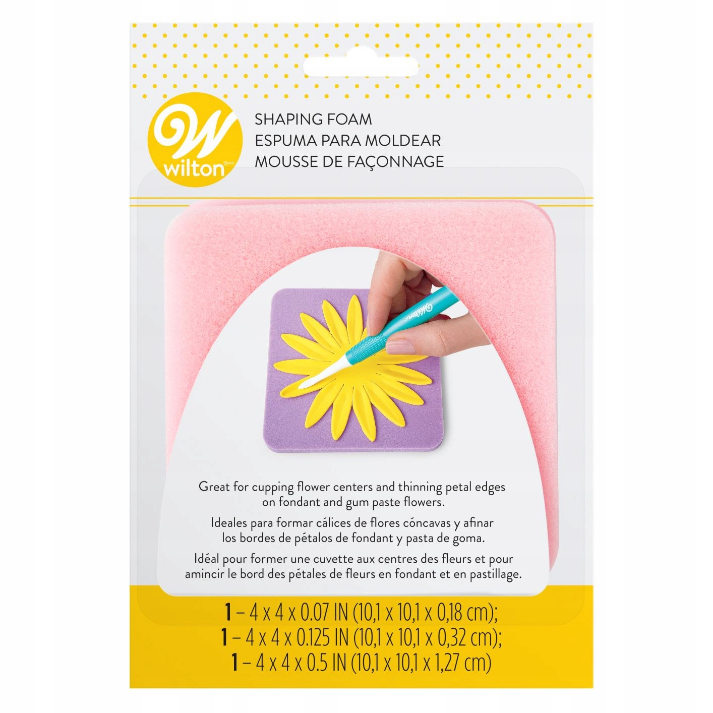 

Wilton Gąbki do modelowania kwiatów z fondantu