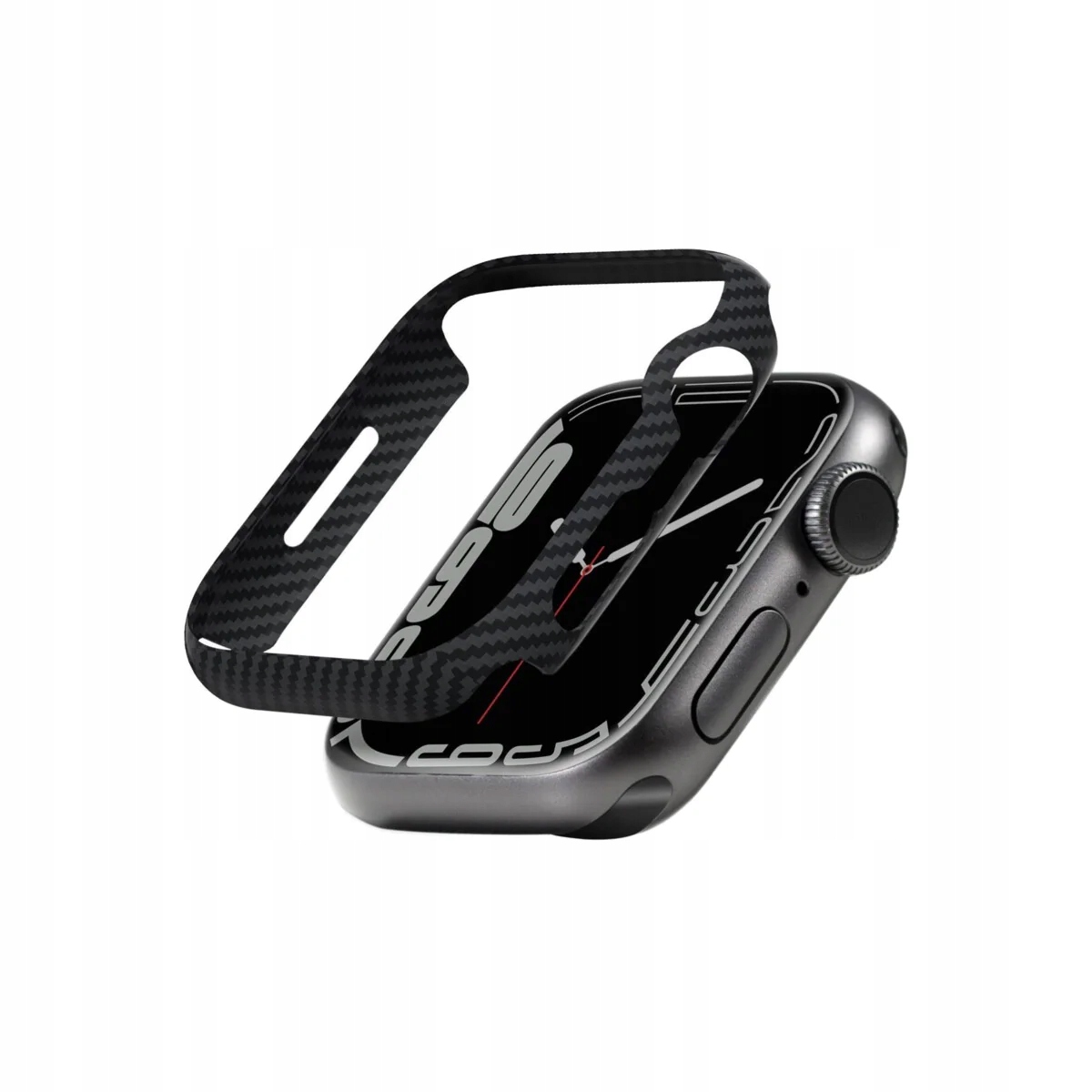 Ochranný kryt na Apple Watch 7 45 mm Pitaka Air case černý