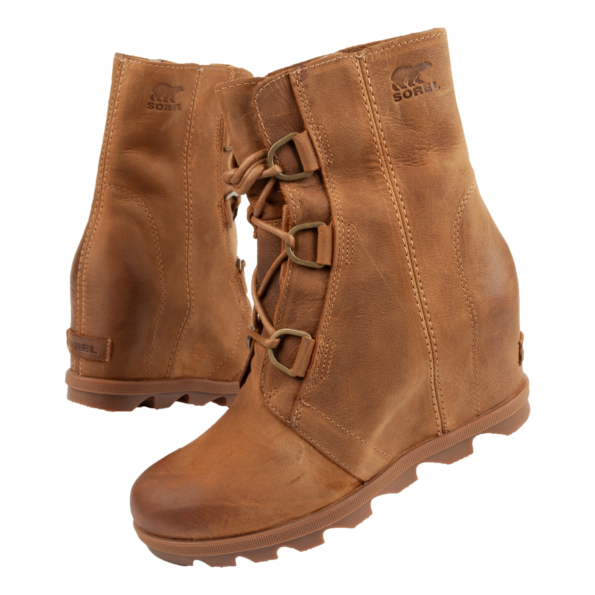 

Buty damskie botki Sorel [NL3492-286] skóra
