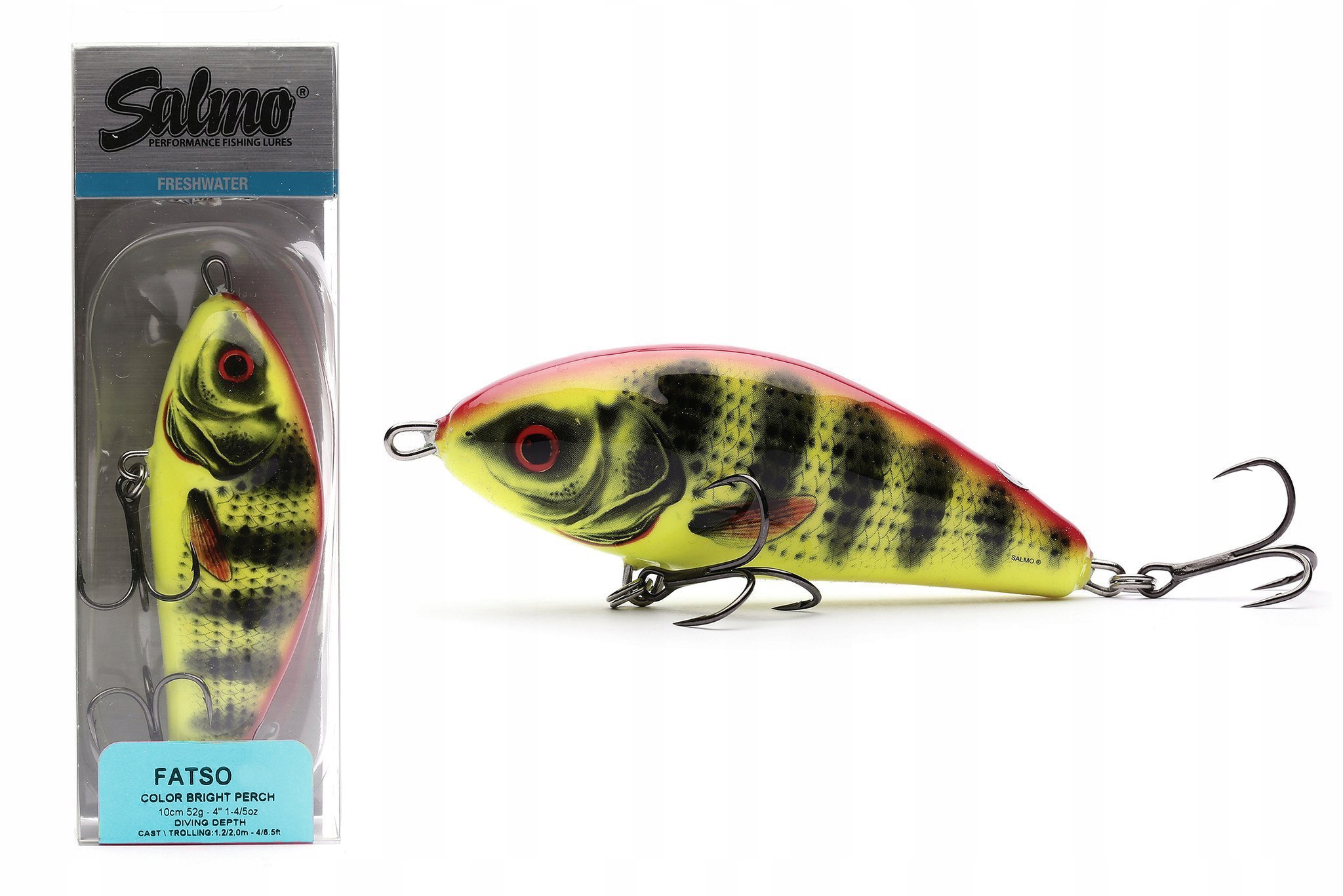 Wobler Salmo Fatso Sinking 8cm QFA101