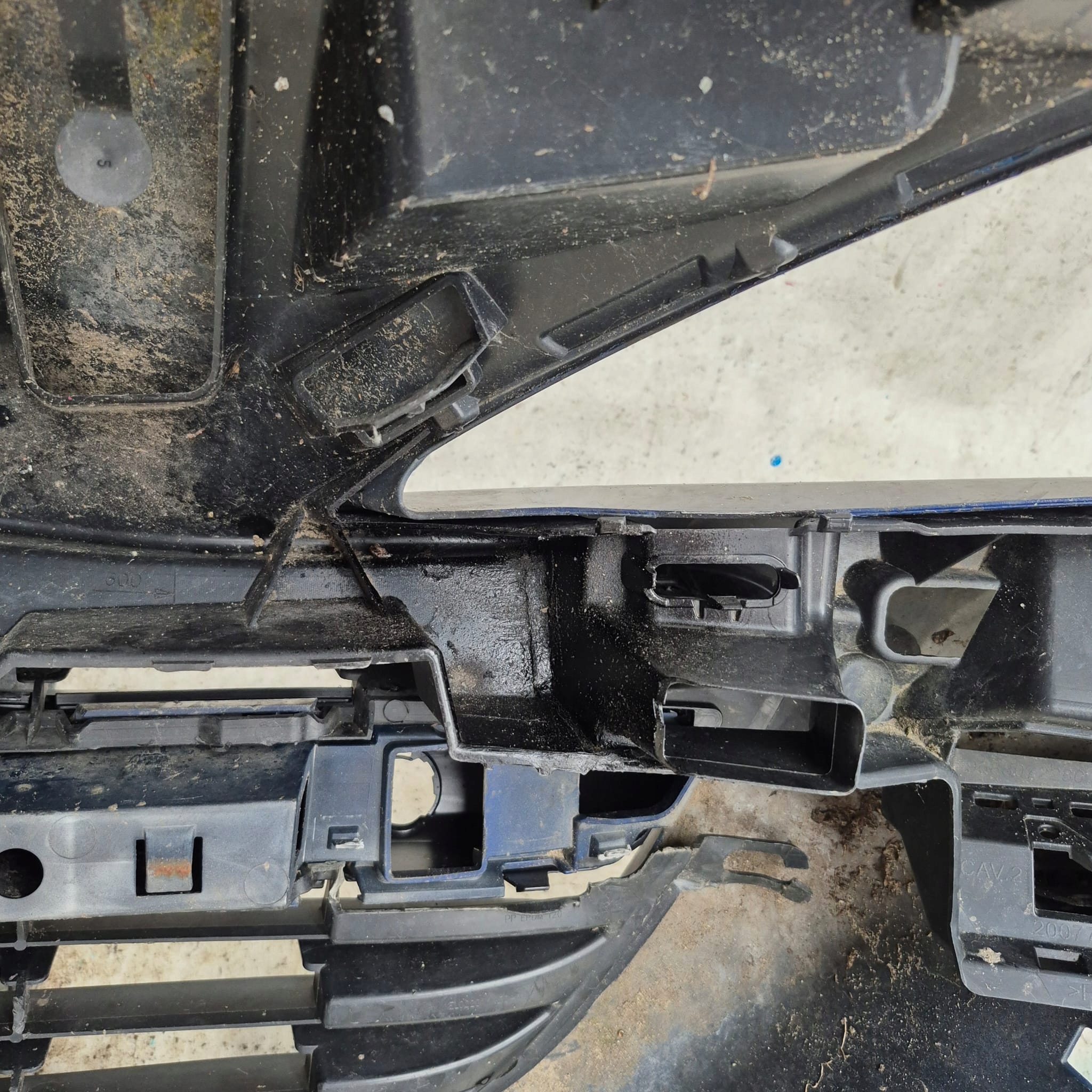 PEUGEOT 207 LIFT 09-12 bumper front front 9688071577