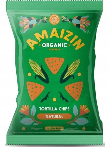 Levně 5 x Amaizin bezlepkové kukuřičné solené chipsy Bio 150 g Amaizin