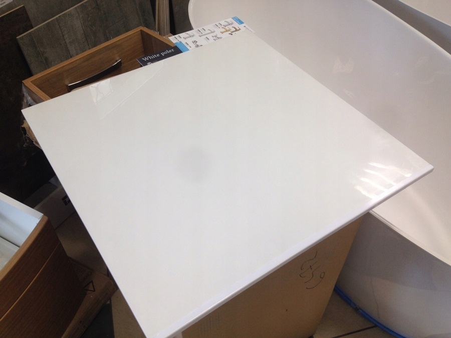 Płytka GRES biały poler 60X60 polerowany Lux Typ gres