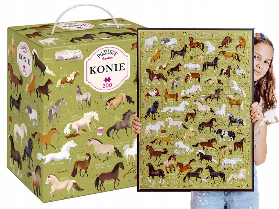 

Puzzlove Czuczu puzzle Konie 200 elementów +7 lat