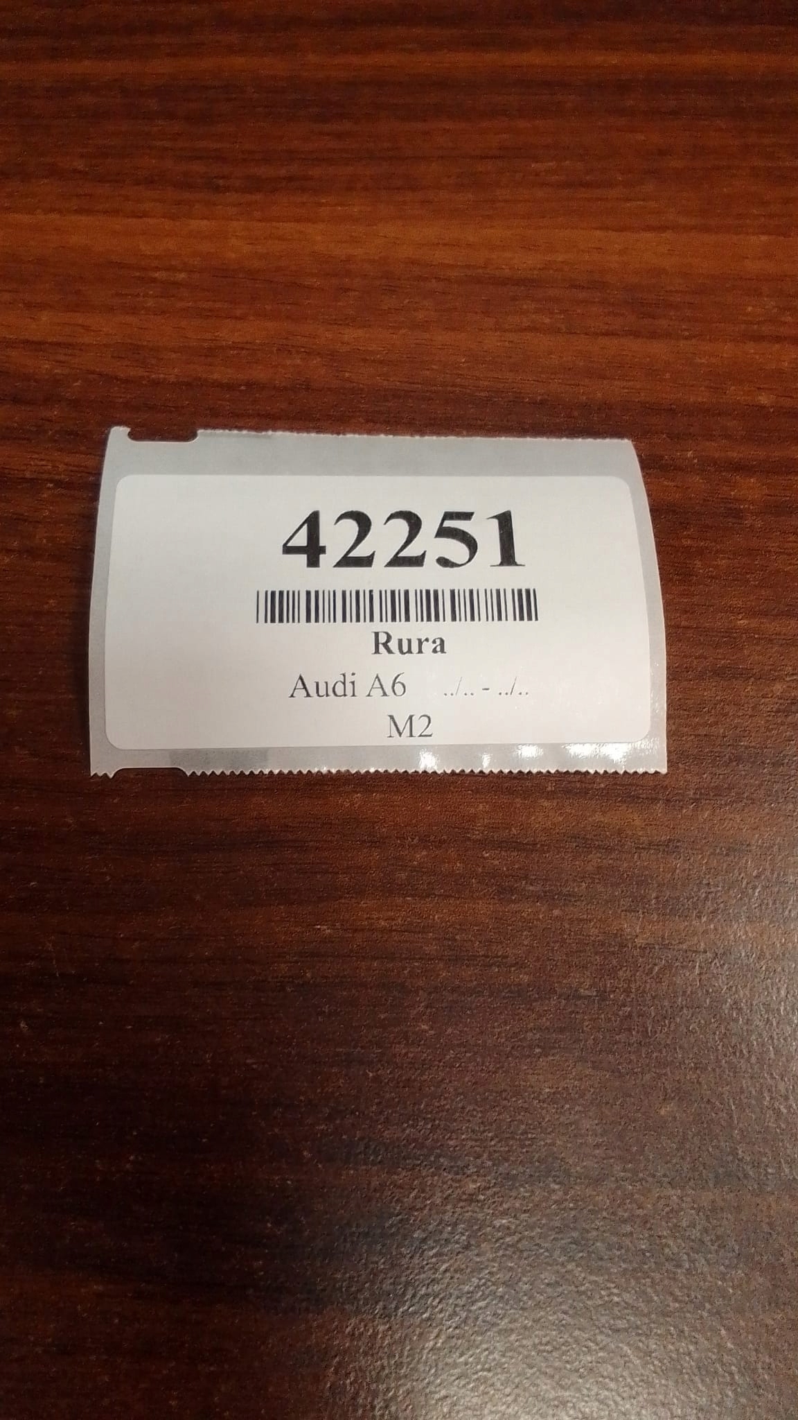 AUDI A6 C6 2.0 TDI pipe wiring PALIWOWY 03L201360