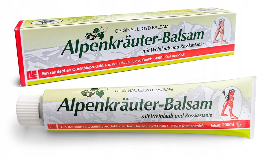 

Alpenkrauter Balsam kasztan i winogrona 200ml