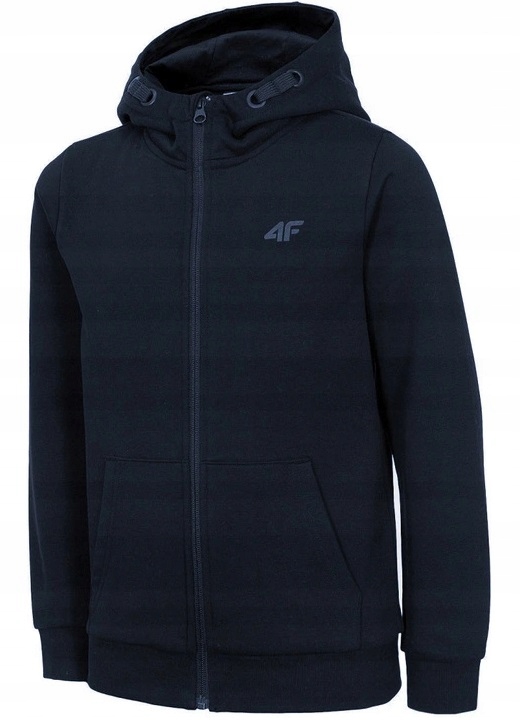 

4F Bluza Dresowa Chłopięca JBLM002B 146 Granat