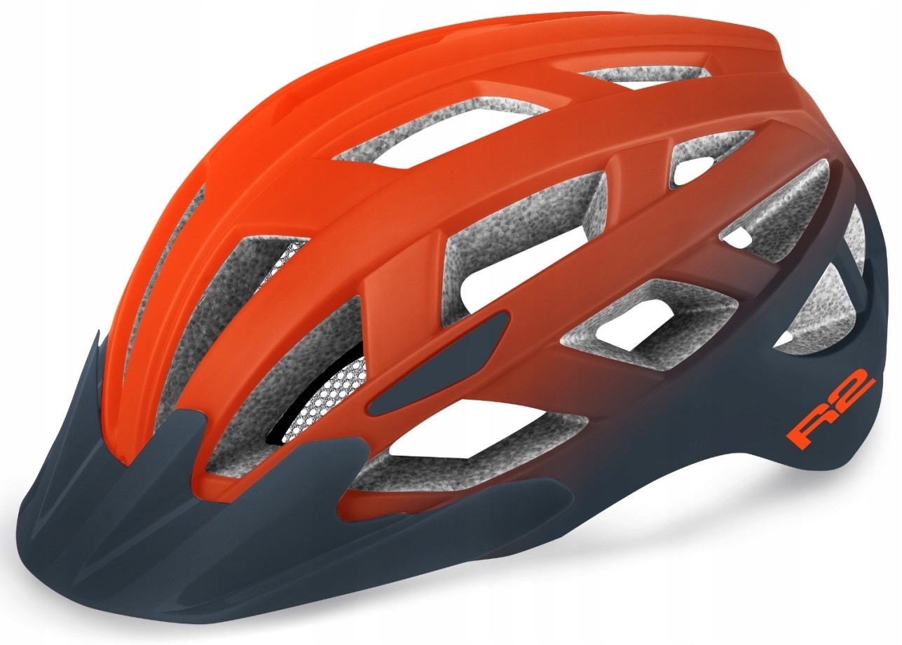 

Kask rowerowy R2 Lumen L (58-62) lampka Led InMold