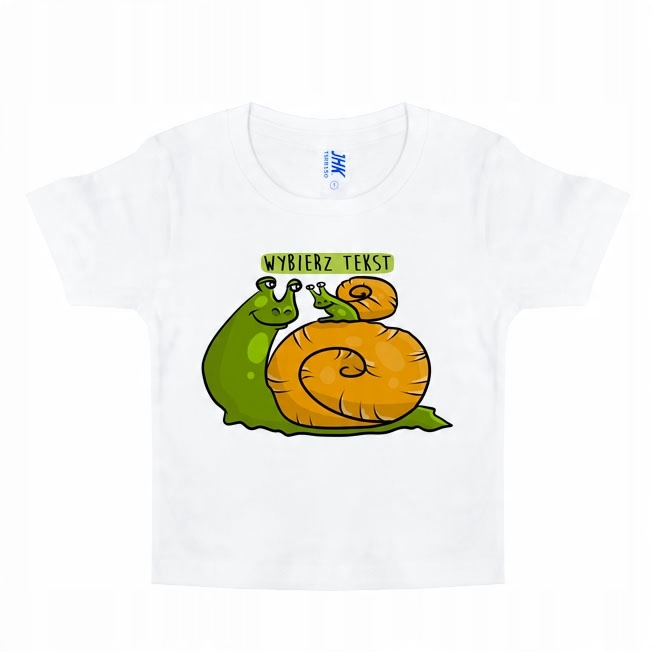 

Koszulka Dziecięca T-shirt Ślimak Ślimaki 7-8