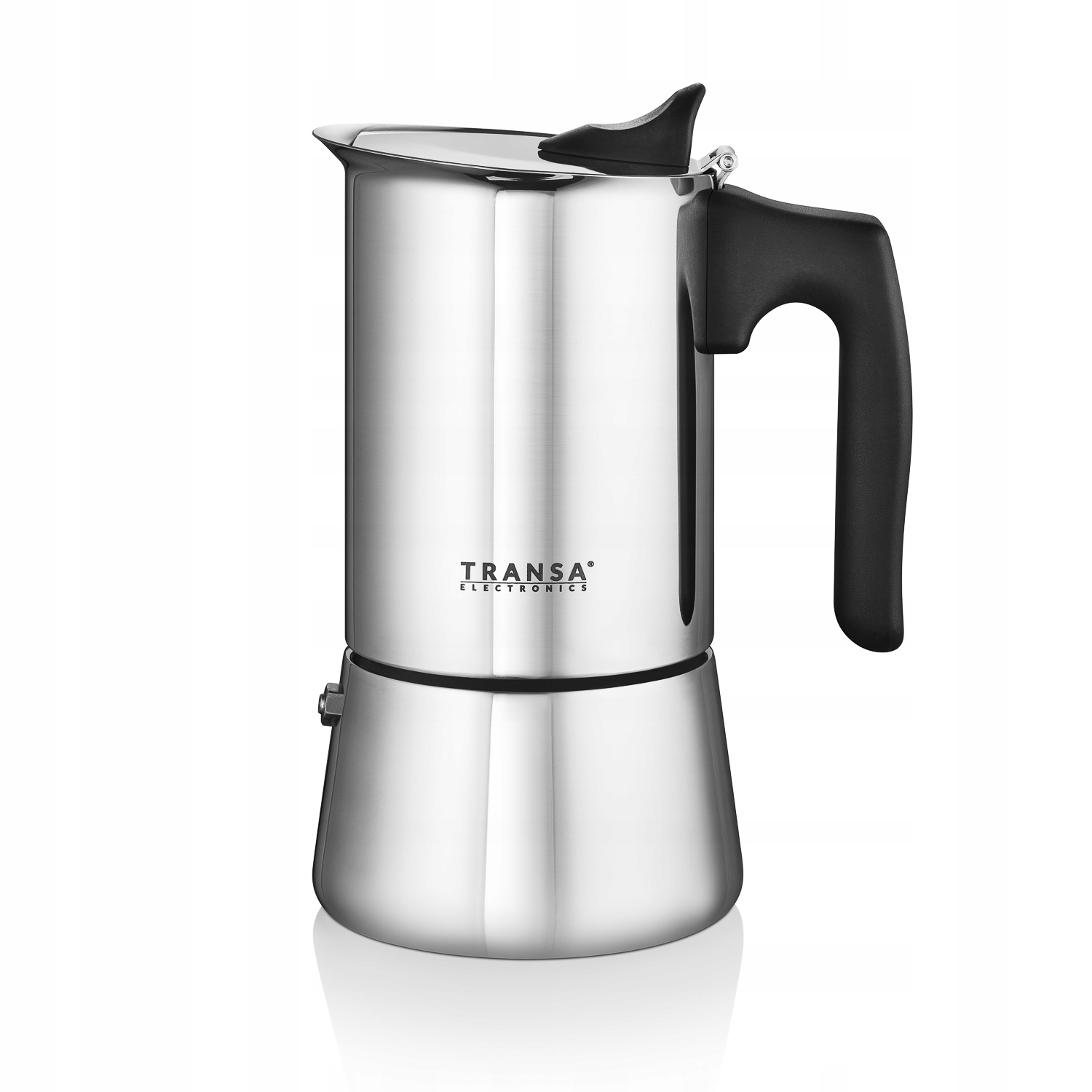 KAWIARKA ZAPARZACZ DO KAWY STAL NIERDZEWNA 12 FILIŻANEK KAWY TRANSA 600ml Stan opakowania oryginalne