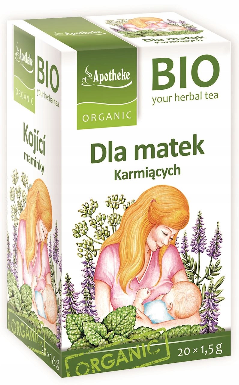 Levně Apotheke Čaj pro kojící matky bio (20 x 1,5 g) 30 g