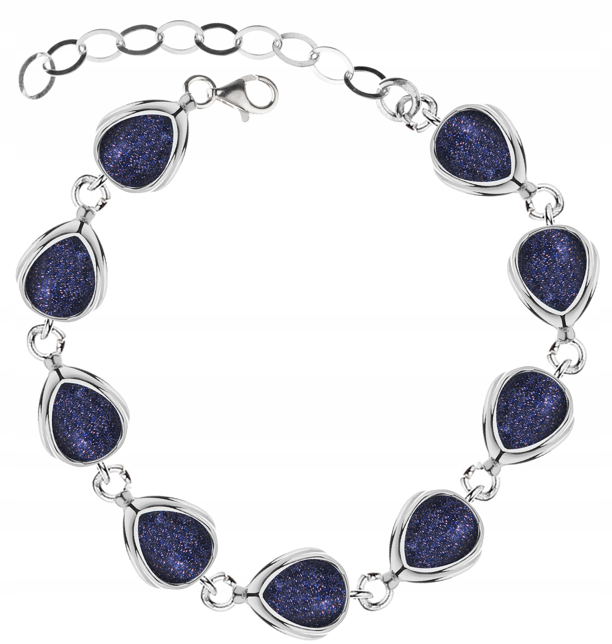 

Srebrna Bransoletka Z Nocą Kairu pr.925