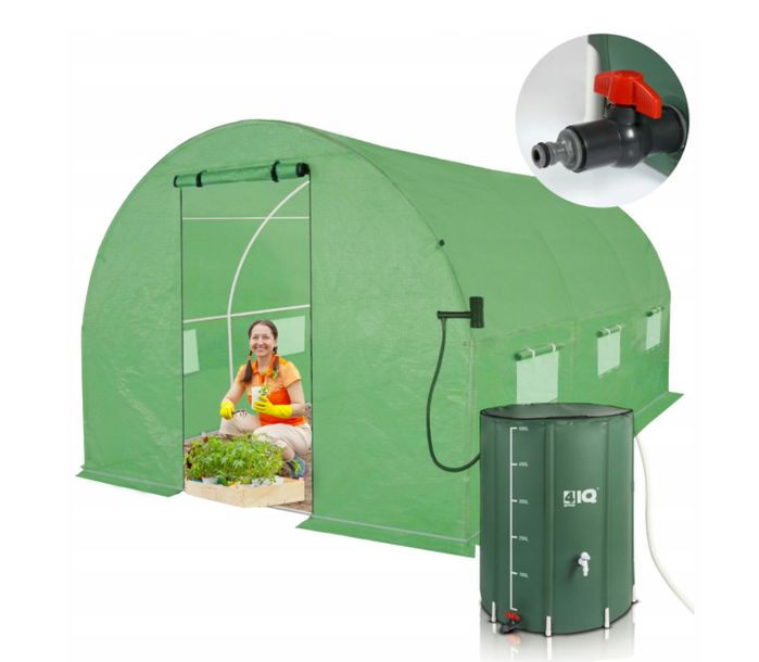 

Tunel Foliowy 2,5x4m Składany Zbiornik 500L