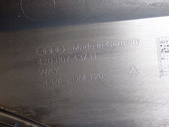 AUDI R8 06-12 front bumper front