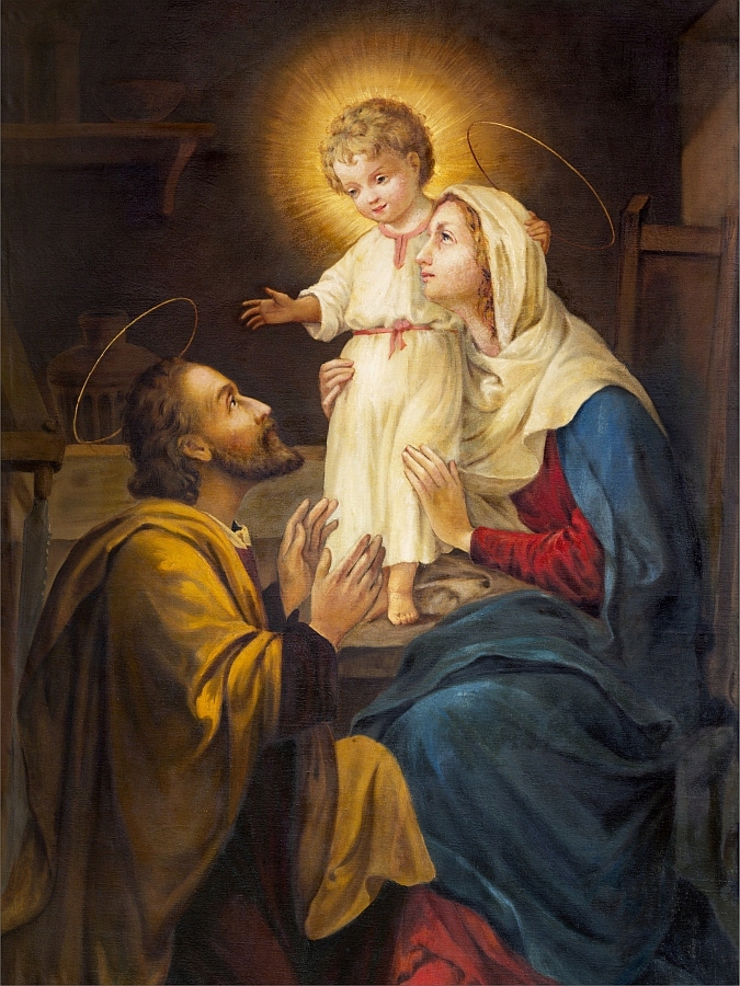 

Obraz Na Płótnie Święta Rodzina 30x40cm