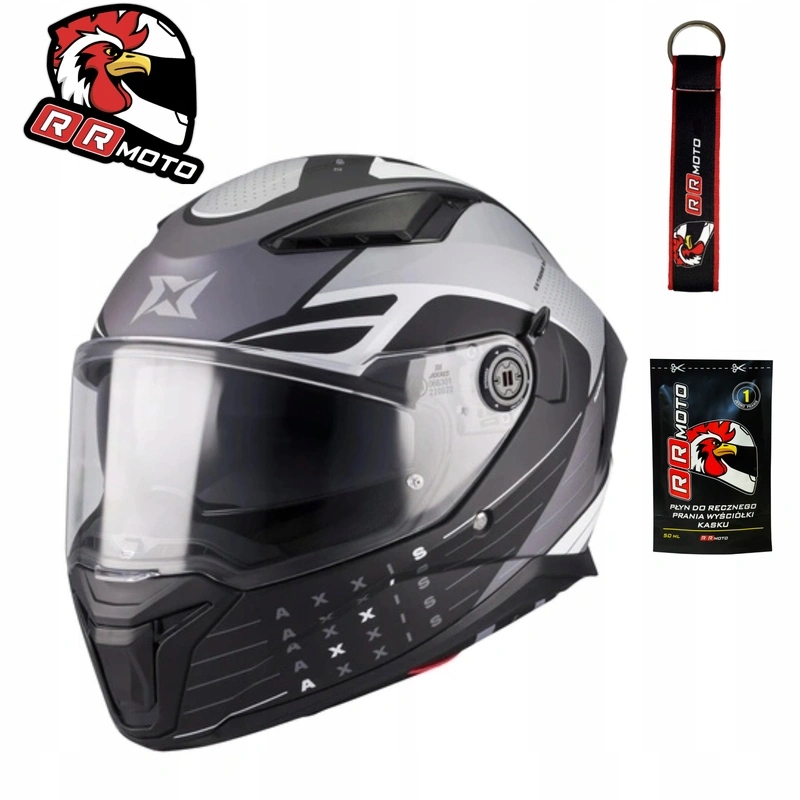 Helma Axxis Panther Sv Dimension B0 Matt šedá čierna biela Darčeky