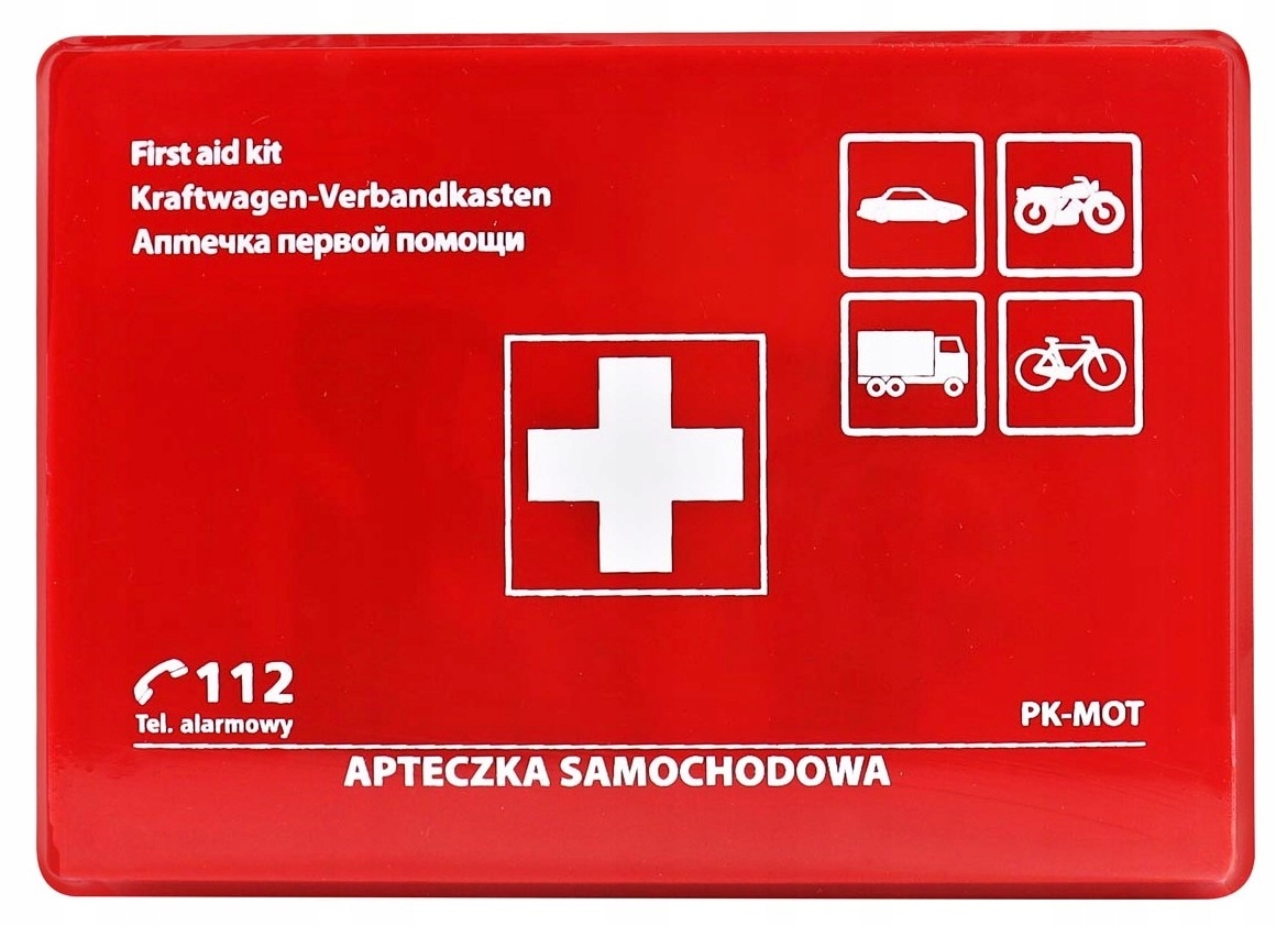 

Kompaktowa Apteczka Pierwszej Pomocy Do Samochodu