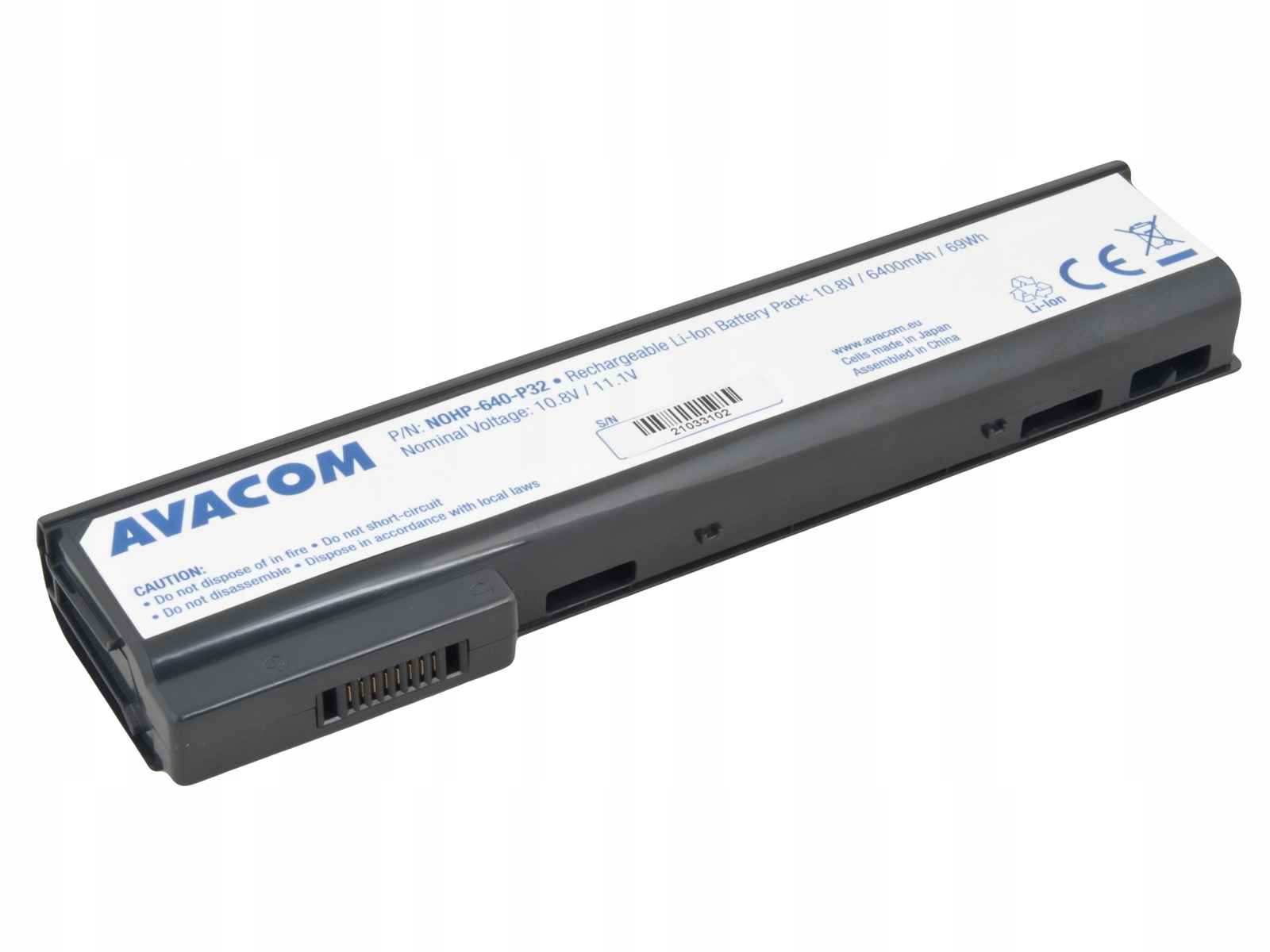 Batéria Avacom pre Hp ProBook 640/ 650 Li-Ion 10, 8 V 6400mAh 69Wh Nohp…