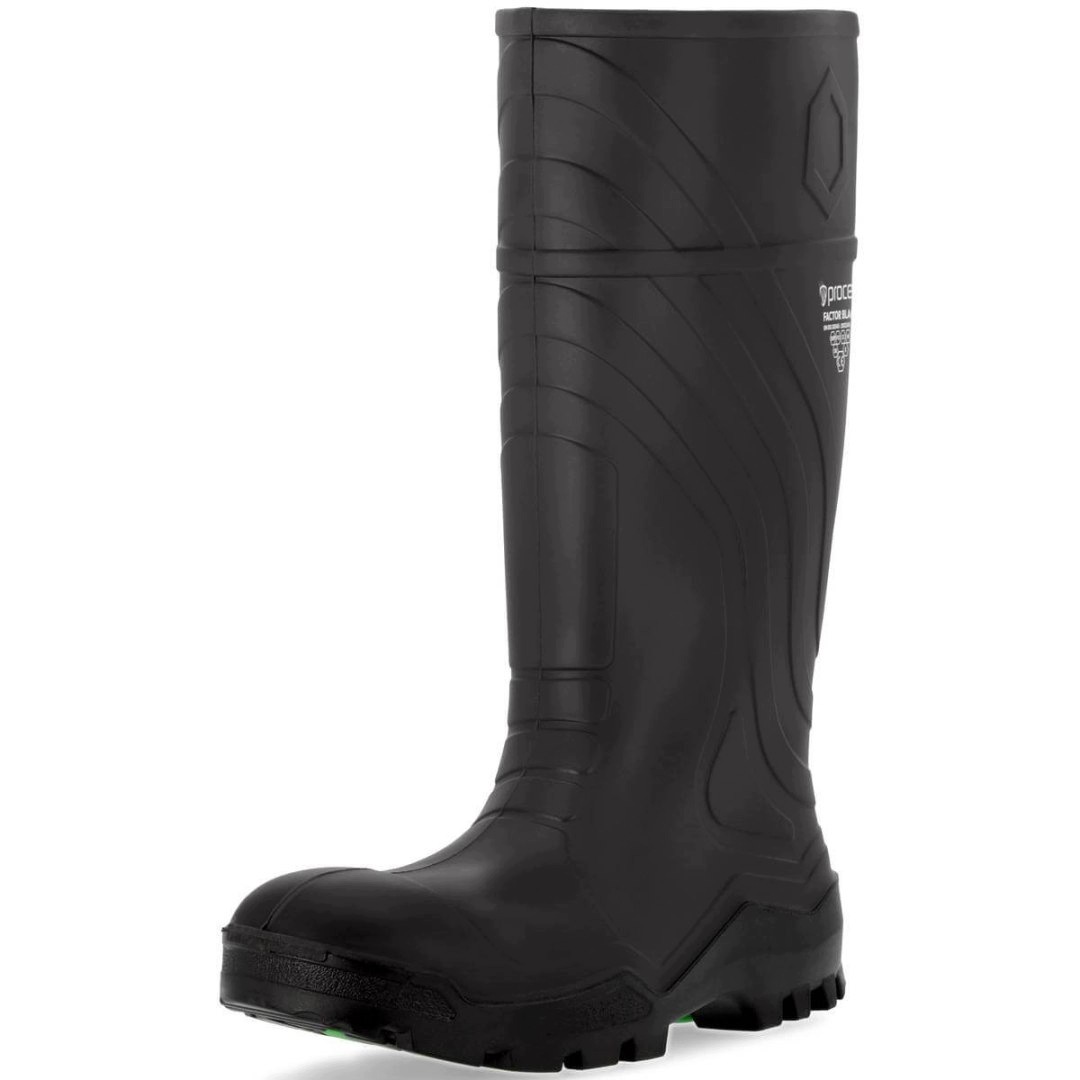 Holínky Pu Factor Black S5 Vel 44