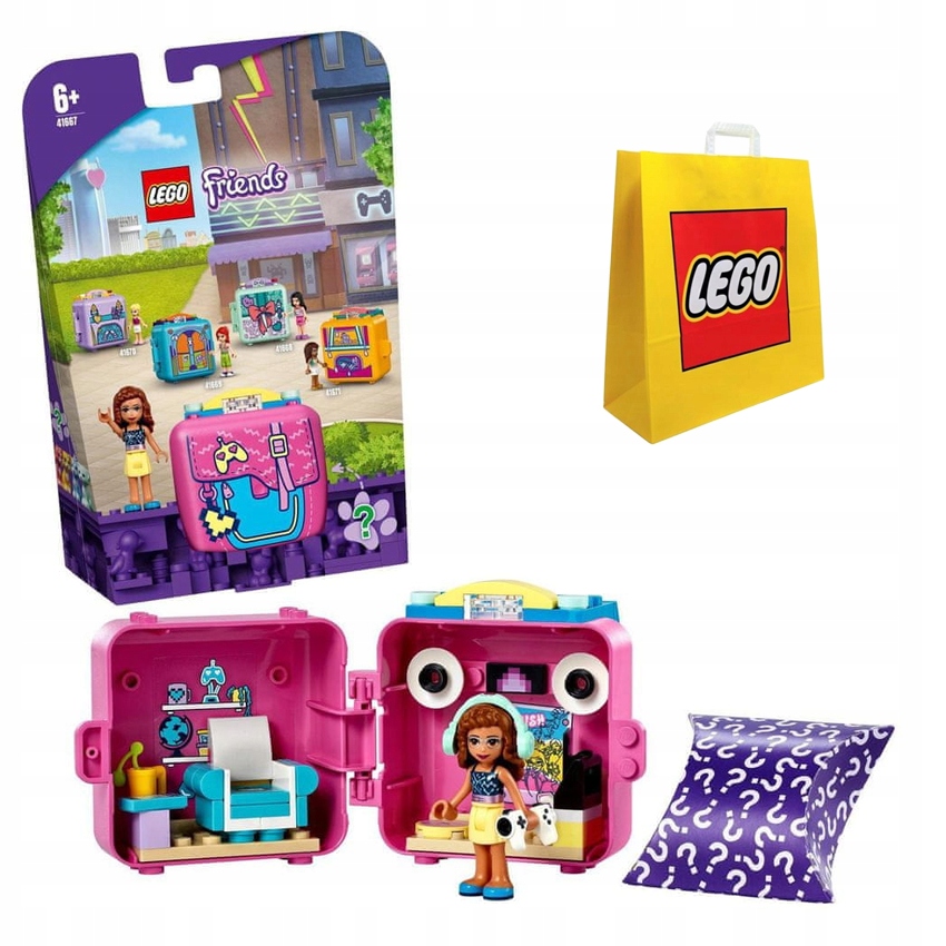 Lego Friends 41667 Lego 41667 Friends Kostka Oliviiny hry taška Lego!