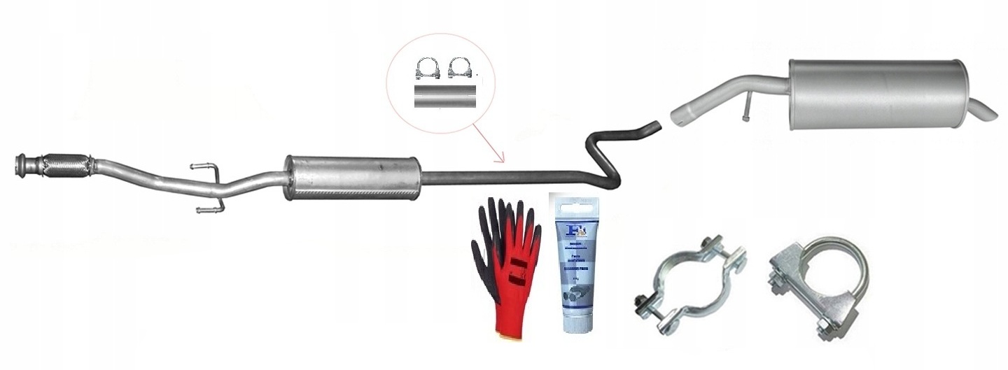 Peugeot 2008 1.6 VTi 16V 88kW (2013-01/2016) Tlumiče sada+bonus