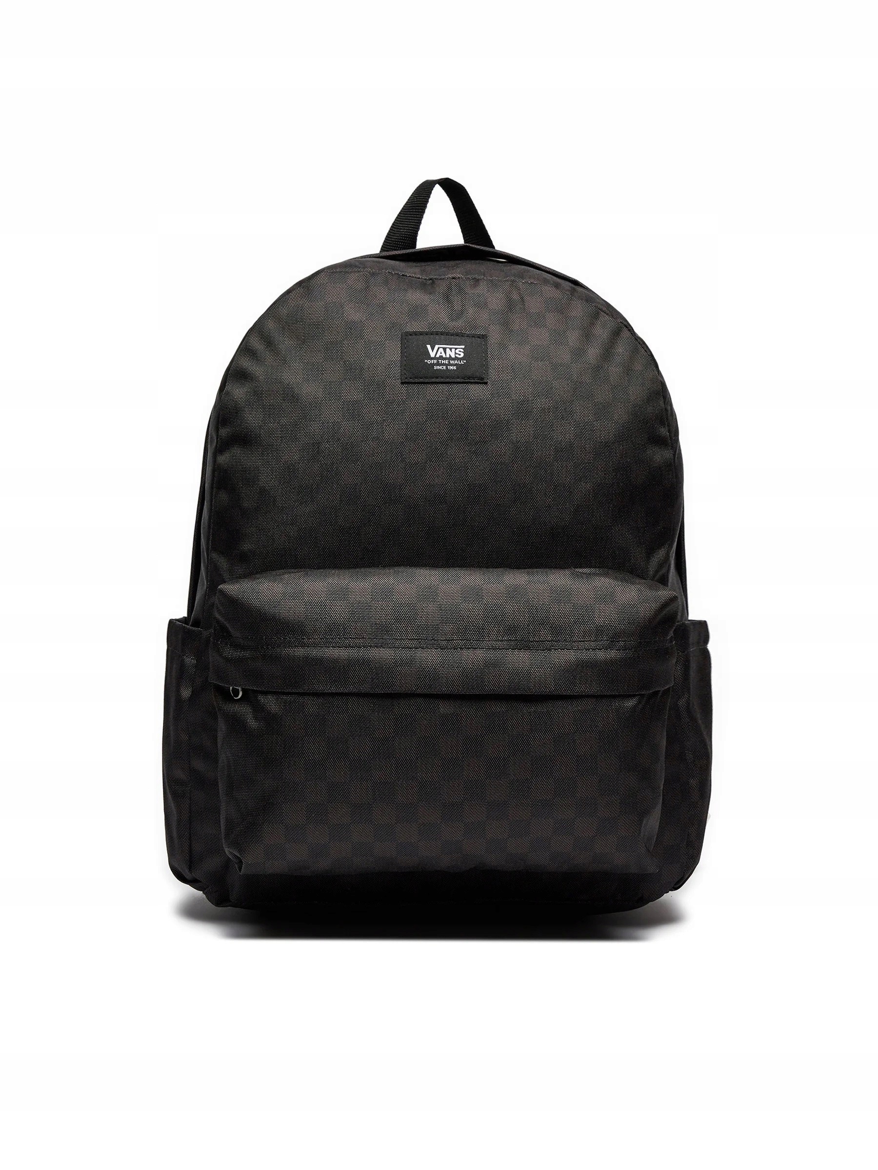 Batoh Vans Old Skool Check Backpack černo/hnědý VN000H4XBA51