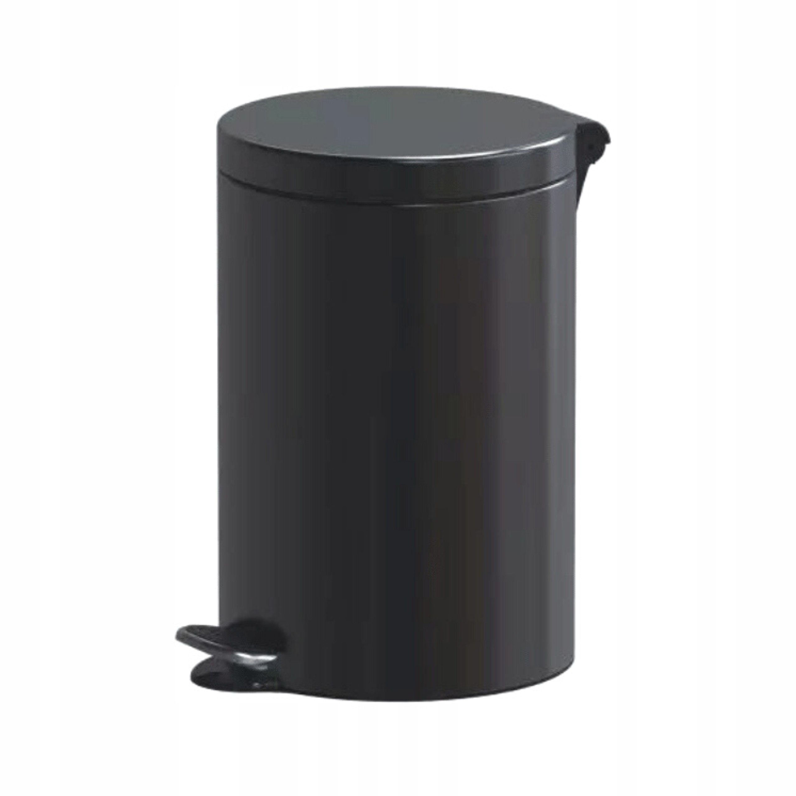Kosz na śmieci z pedałem 12l bezdotykowy Czarny