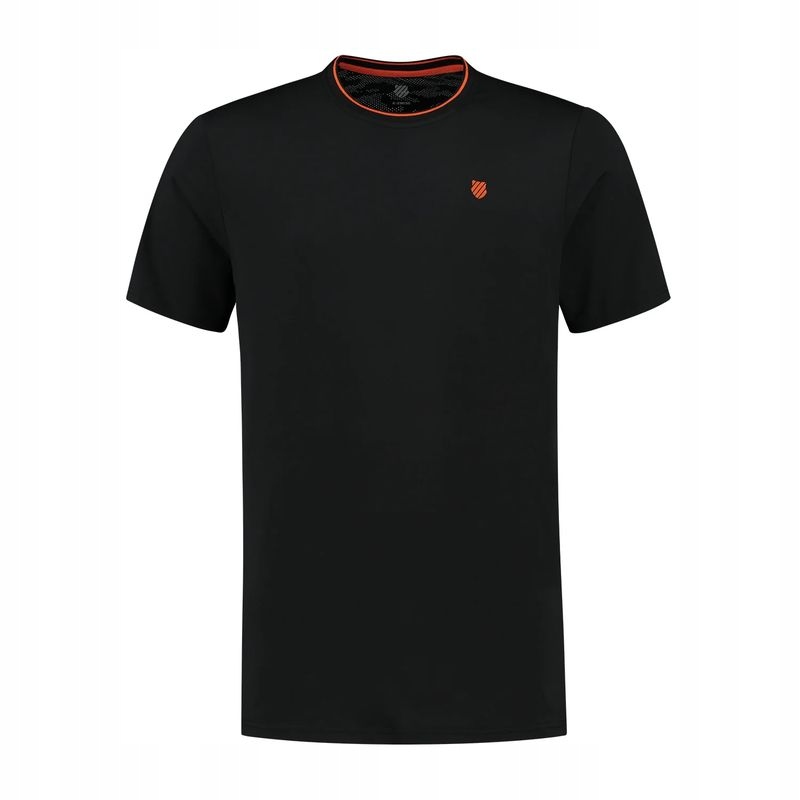 Pánské Tričko K-swiss Tac Hypercourt Mesh Crew Men Jet Black S