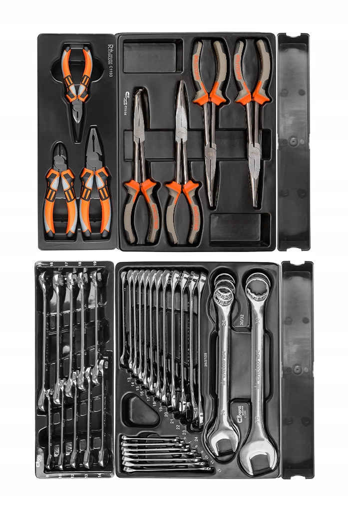 SZAFKA NARZEDZIOWA WOZEK RICHMANN 10SZUFLAD 530 Additional Features lockable pull rod drawers