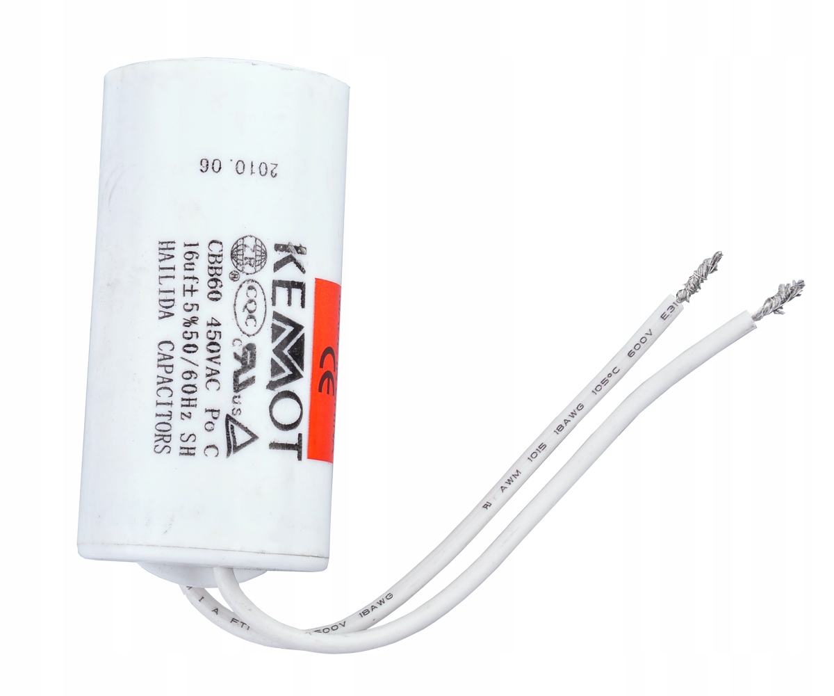 

Kondensator 6uF 450V do silników jednofazowych