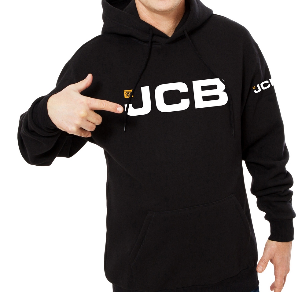 Pánská Mikina S Kapucí Jcb, Velikost S