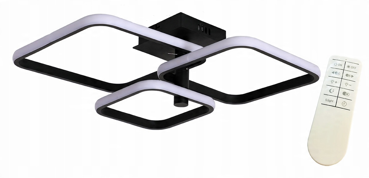 

Lampa Led sufitowa żyrandol plafon Atlanta 66W Cct