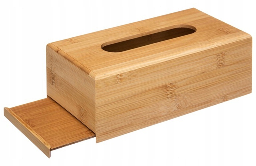 Krabička Na Ubrousky zásobník Krabička na kapesníky Ubrousek boho Bambus