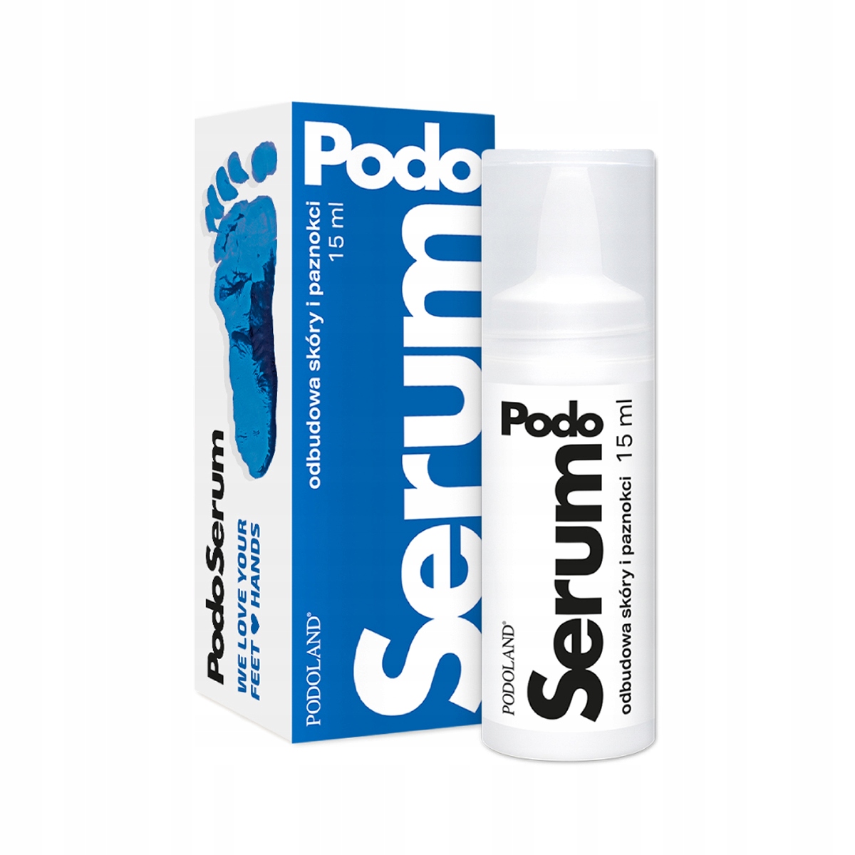 Podoland přípravek PodoSerum pro obnovu pokožky a nehtů 15 ml