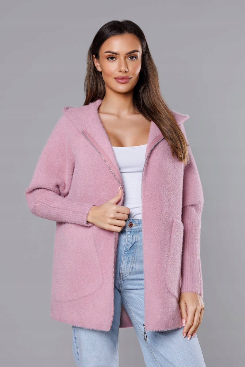 Přehoz A'la Alpaka B6007 Růžový XL (42)